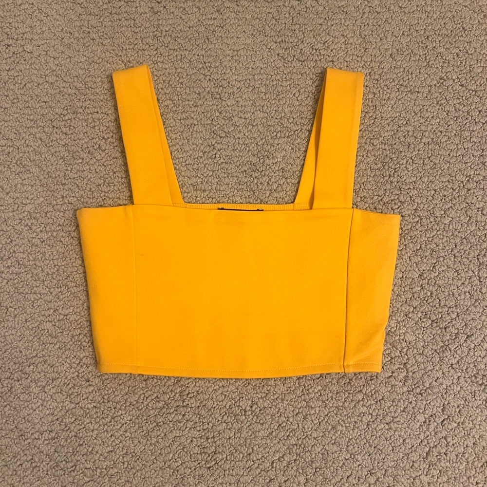 Zara cropped tank